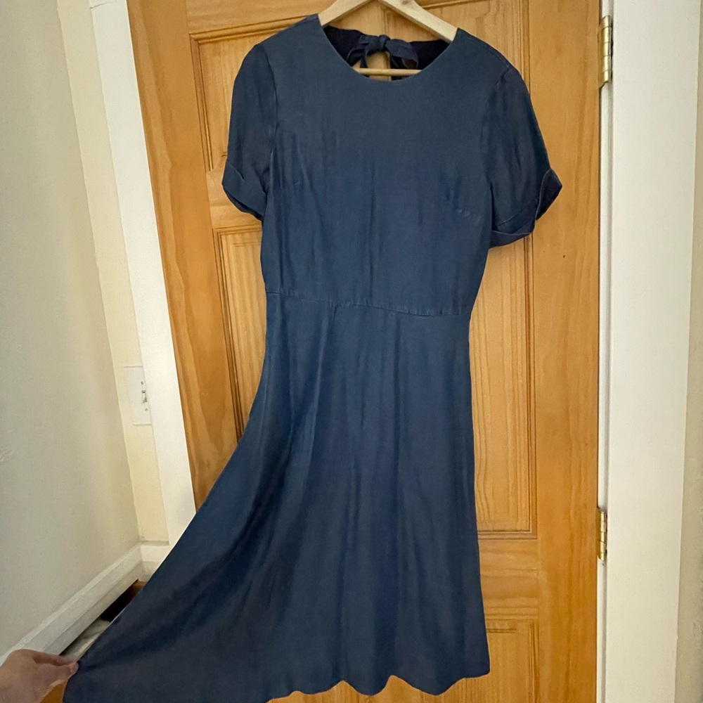 Blue Midi Dress